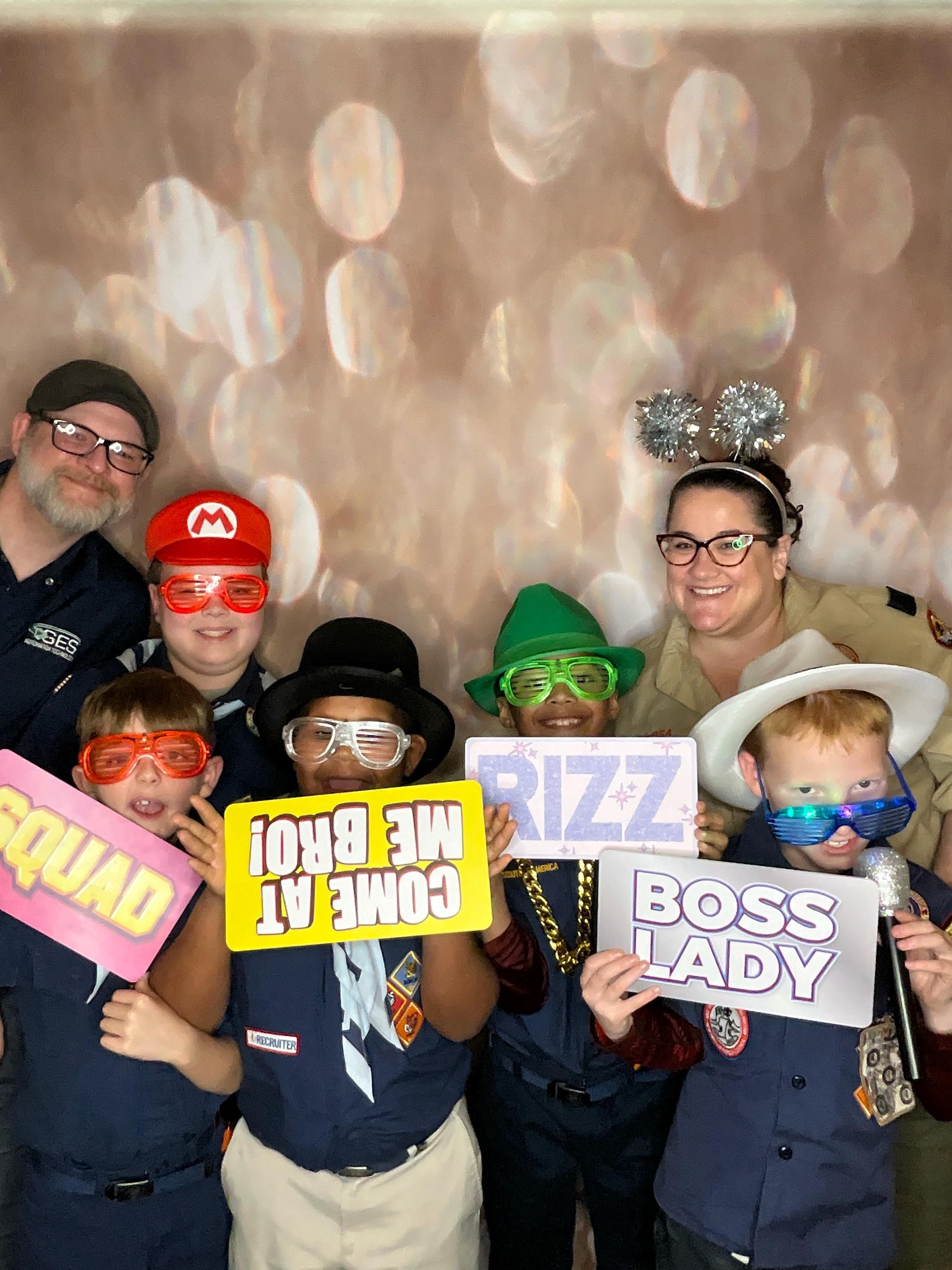 Anniversary photobooth picture